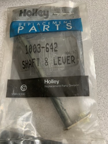HOLLEY NOS 2 BARREL CHOKE SHAFT & LEVER 1009-362 NOS/NEW [NOT FOR A MODEL 2300 - Picture 3 of 3