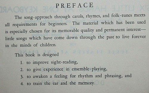 RARE Vintage Six Little Hands at One Keyboard Children's Piano Book, 1941 - Picture 5 of 9