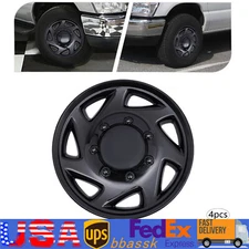 4pcs Hub Caps Van Full Wheel Covers For Ford Econoline E250 E350 E450 99-18