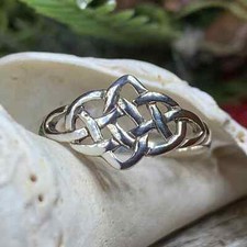 Celtic Ring Ireland Irish Scottish Welsh Gift Promise Ladies Ring 925