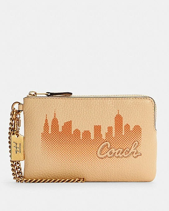 Coach X Jennifer Lopez Wristlet With NYC Skyline eBay