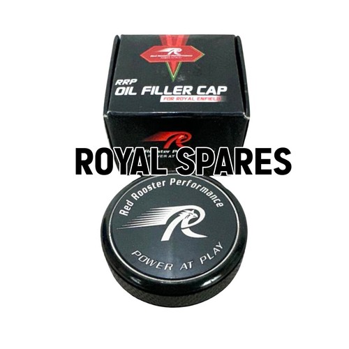 "RRP OIL FILLER CAP, BLACK" Fit For Royal Enfield Meteor 350 & New Classic 350 - Picture 12 of 12