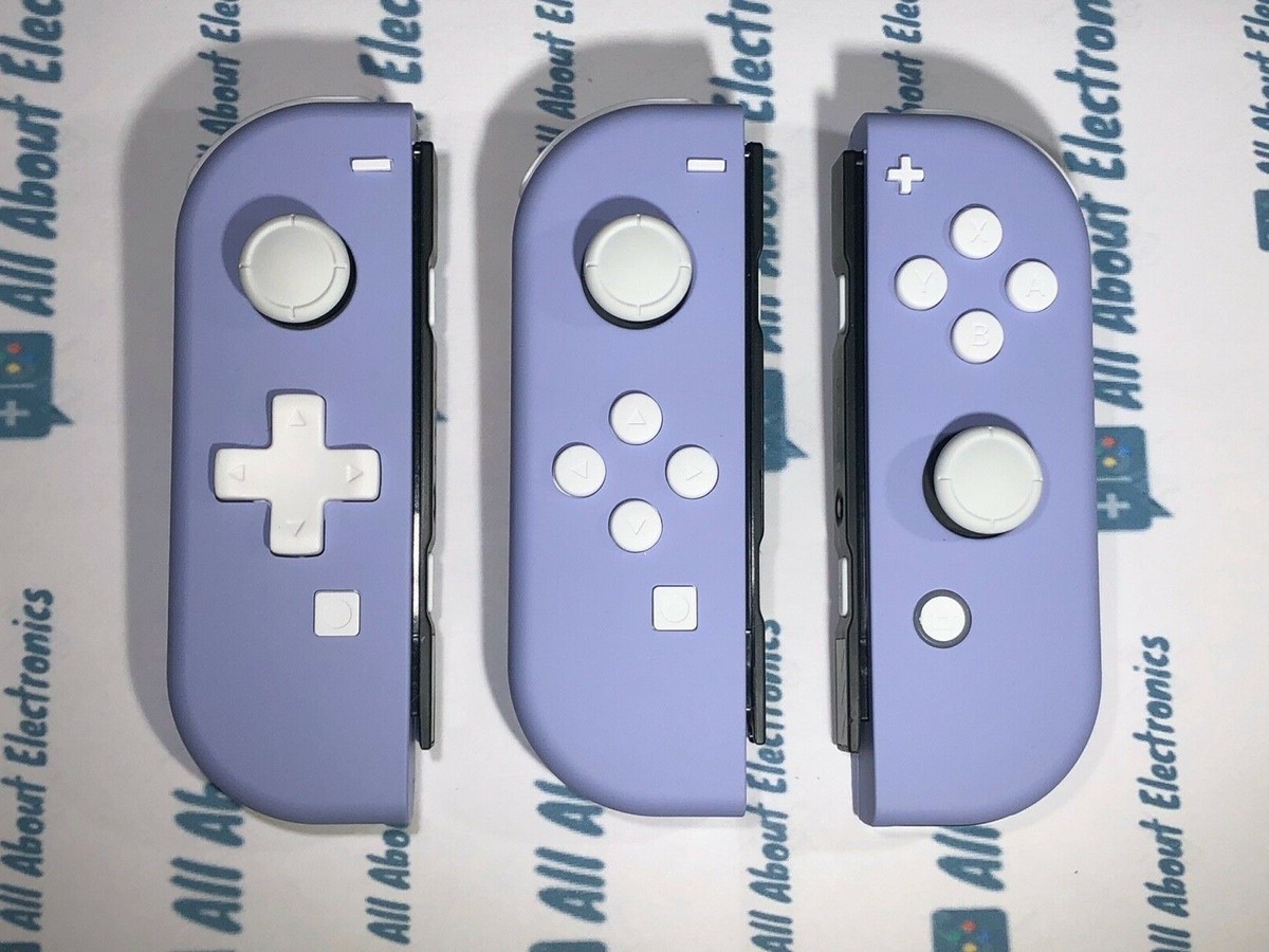 Buttons Switch Joy Cons Custom Purple Custom Nintendo Switch