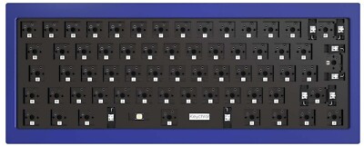 Keychron Q4 Barebone ISO,Gaming-Tastatur Blau Hot-Swap Aluminiumrahmen NEU OVP