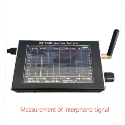 35M-4.4GHz Sweep Simple Spectrum Analyzer Signal Generator Tracking Source + LCD