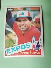 Bobby Ramos - 1985 Topps #407 - Montreal Expos Baseball Card