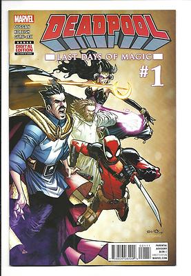 Deadpool: Last Days of Magic # 1 Marvel Comics July 2016 NM New