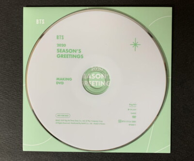 BTS 2020 SEASON&#39;S GREETINGS【DVD】 BTS 2020 Season's Greetings – Choice Music LA