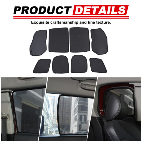 Autofenster Sonnenschutznetz für Toyota FJ Cruiser 2007-21 - Bild 5 von 15