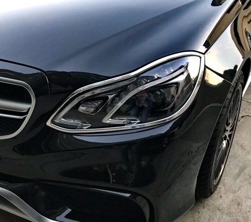 Marco De Faros Cromado Para Mercedes W212 Clase E Desde 2013 - Imagen 2 de 6