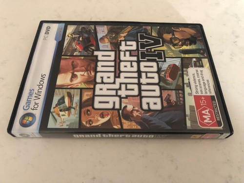 Grand Theft Auto IV Game for PC DVD 2008 Rockstar 2 Disc Set Complete W Manual - Picture 7 of 7