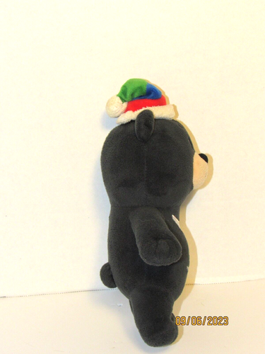 PyeongChang China Paralympic Games Plush 2018 Black Bear Mascot 9" Stuffed Toy - Picture 5 of 5
