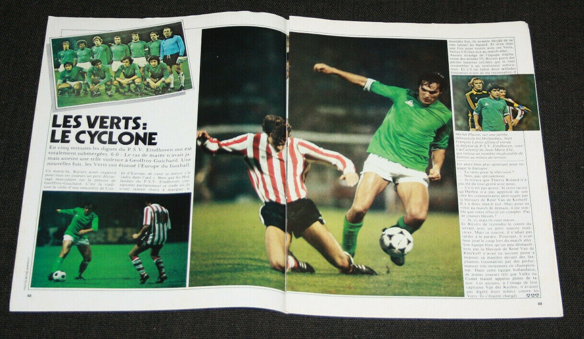 AS Saint-Étienne vs. PSV Eindhoven 1979-1980