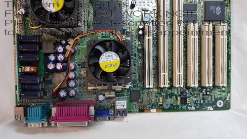 READ!! Intel G7ESZ Dual S370 Board, 2x Pentium III 1.0GHz CPU, 1GB RAM, IO SHIEL - Picture 16 of 21