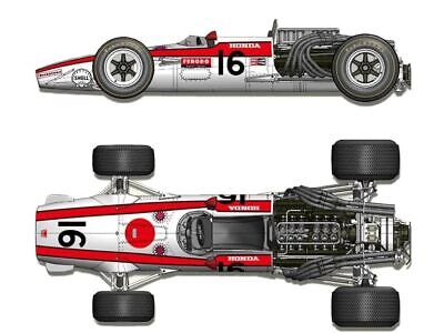 Model Factory Hiro 1/12 Honda RA301 Ver.A Furuditile Kit F1 Model Factory Hiro 1/12 Honda RA301 Ver.A Furuditile Kit F1