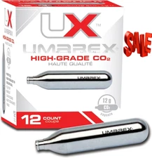 Umarex High-Grade CO2 Cartridges for Pellet Guns, BB Guns and Airsoft Guns