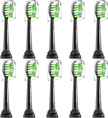 10 pcs Replacement Electric Toothbrush Heads For Brush Heads Sonicare Snap On