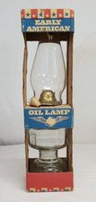 Vintage Twi-Light EARLY AMERICAN 16" Tall Oil Lamp Made in USA NEW in BOX