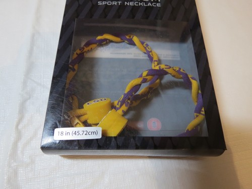 Lsu Tigers Officially Licensed Ncaa Titanium necklace 18in Eagles Wings sport - Picture 3 of 4