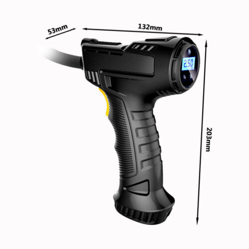 Gonfiatore Pneumatici Auto Digitale 12V Pompa Compressore Aria Pneumatici Senza Fili Ricaricabile USB - Foto 4 di 12