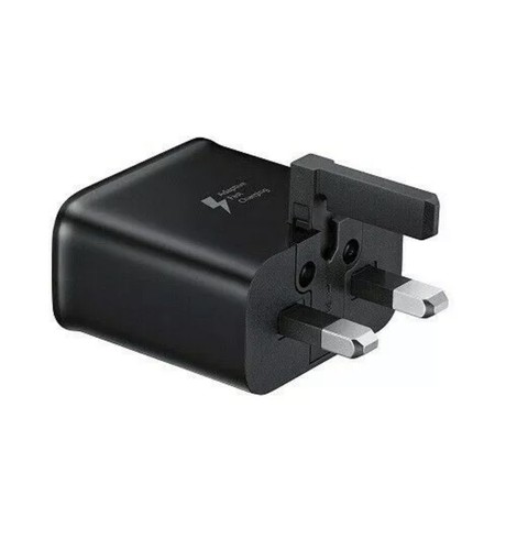 Samsung Original schwarz UK schnell - USB Telefon UK Ladegerät Adapter mit Typ-C Kabel - Bild 4 von 6