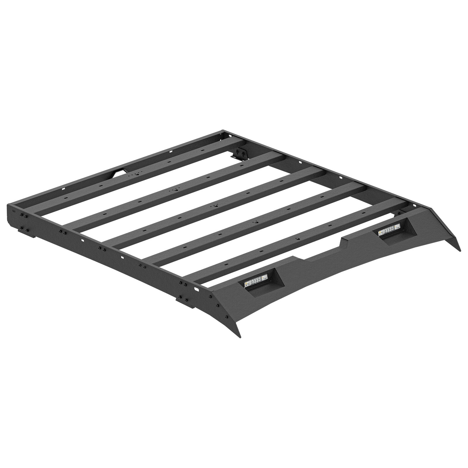 For 2009-2014 Ford F-150 & Raptor SuperCrew Cab Roof Rack Cargo Basket Luggage 