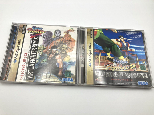 Virtua Fighter Remix & 2 set Special Edition Sega Saturn NTSC-J Japan Used - Picture 2 of 11