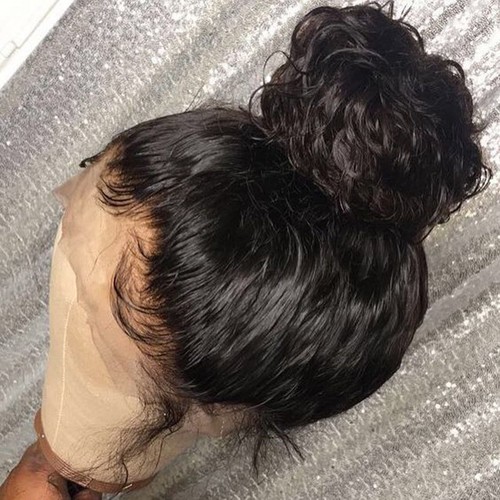 Peluca frontal de encaje Jerry Curly 13x4 bob corta 4x4 pelucas frontales cabello humano onda profunda - Imagen 7 de 10