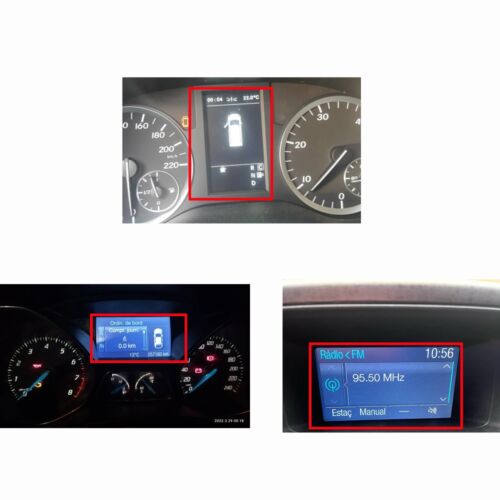 Ford Kuga 2013 - 2019 Lcd Screen Digitial Display Dash Speedo Cluster Replacemen - Picture 4 of 6