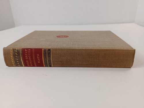 Plato: Five Great Dialogues HARDCOVER (Classics Club, 1942) trans Jowett - Picture 16 of 16