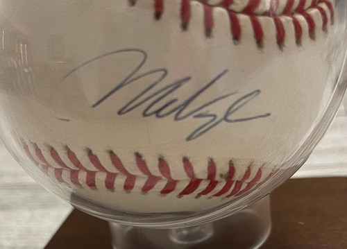Mo Vaughn Signed Autographed Baseball Boston Red Sox - Picture 2 of 7