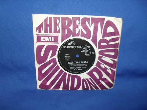 ROMINA, TARYN, KKCIS E AL BANO TACA TACA BANDA - AUSTRALIAN 7” 45 RECORD - Picture 3 of 3