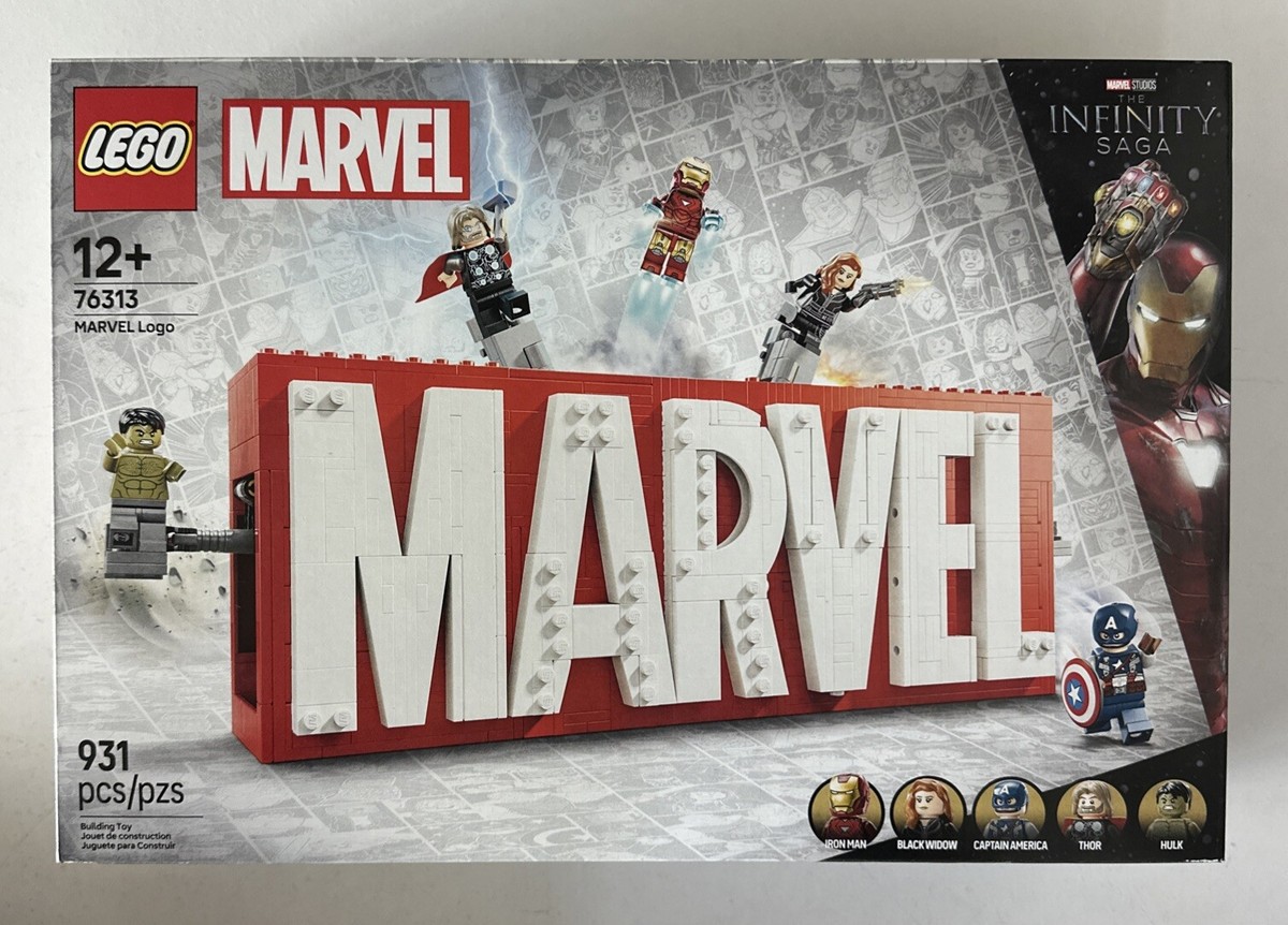 ❗️sachicoco8⭐️  LEGO MARVEL: Logo & Minifigures 76313 673419406338| eBay