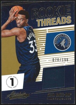 2018/19 Panini Absolute KEITA BATES-DIOP "ROOKIE THREADS" Relic RC Rookie #d/199