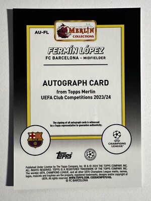 22-23 Topps Merlin LARSSON 直筆サインカード Auto 22-23 Topps Merlin LARSSON 直筆サインカード Auto 2022-23