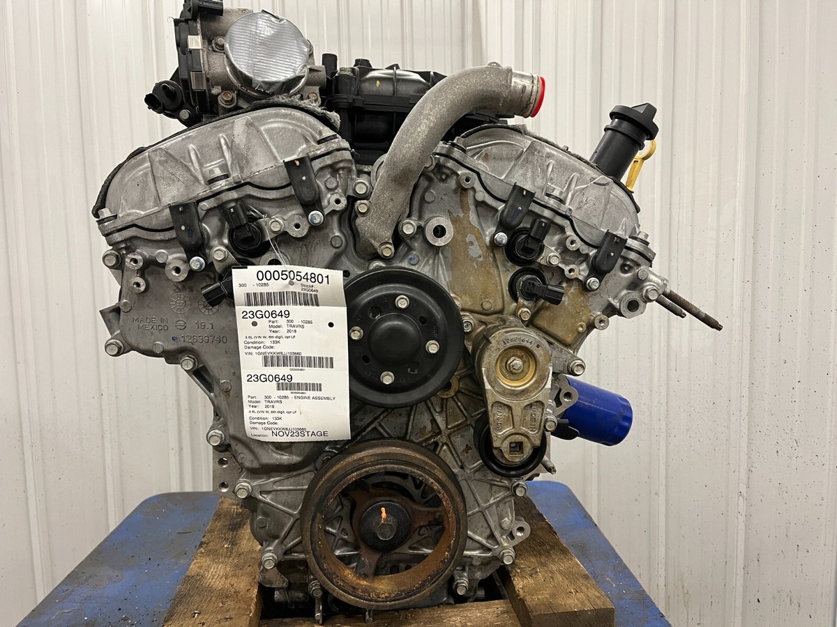 18-22 CHEVY TRAVERSE ENGINE MOTOR NO CORE CHARGE 133,819 MILES