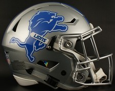 DETROIT LIONS NFL Riddell SPEEDFLEX Authentic Gameday Football Helmet