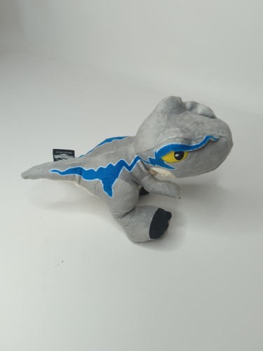 Jurassic World Dominion Velociraptor Blue Raptor Sound Plush Jurassic Park Toy