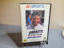 Mario Andretti Racing (Sega Genesis, 1994) - Tested & Clean