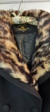 Xl -20black Hell Bunny Coat £70 Posted 50s Style Swing Coat