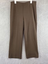 Graff Graffwear Brown Pants Womens Size L Stretch See Measurements