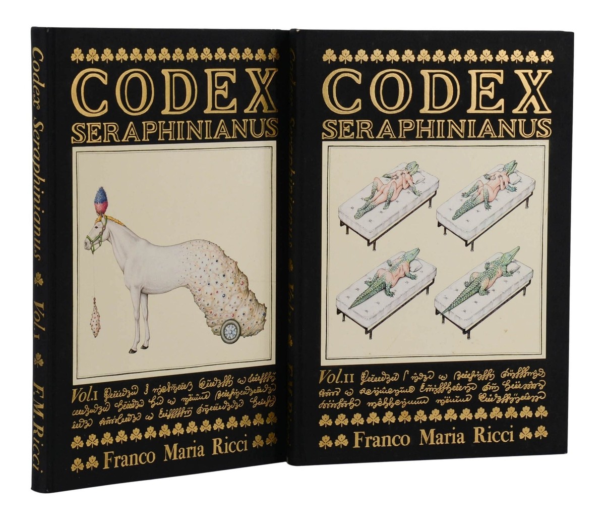 【奇書】 Codex Seraphinianus Luigi Serafini Codex Seraphinianus Deluxe Ed: 40th Anniversary Edition by