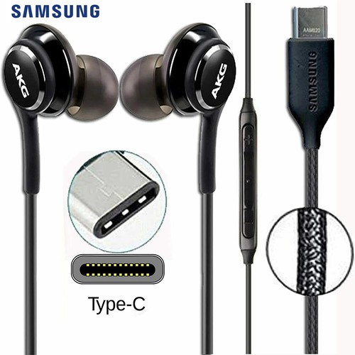 Genuine Samsung Type-C tune byAKG Earphone Note 9 10 Galaxy S10 S20 S21 S22 plus - Picture 2 of 11