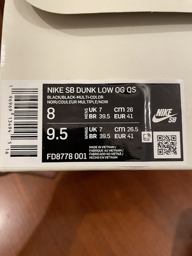 Dunk Low SB Supreme Rammellzee - Foto 9 di 9