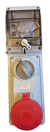 Lewden 660246 32A 3P+N+E 380-415V 50Hz 6h Interlocked Switched 40A 4Pole Type A