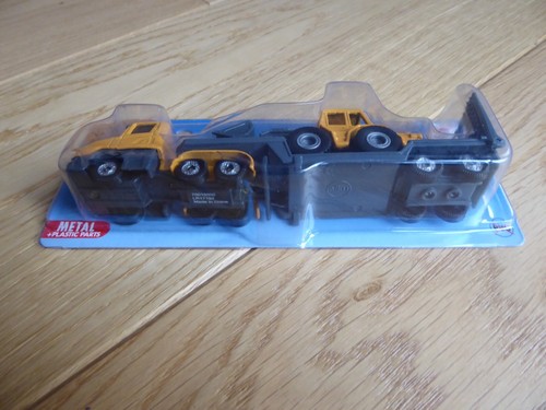 Siku Vehicle – 1616 Scania Truck and Trailer & Front Loader Digger - BNSIB - NEW - Picture 7 of 11