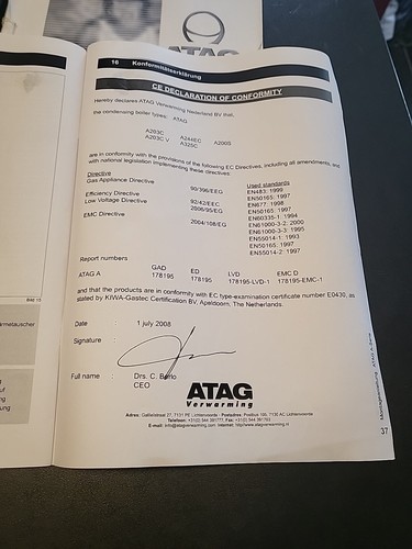 Gasheizung Wohnhaus ,,ATAG A - Bild 10 von 11