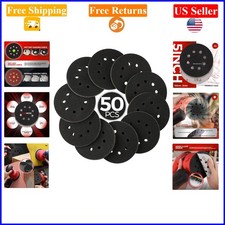 50 Pcs 5 Inch Wet/Dry Sanding Discs Silicon Carbide Grit 1000-5000