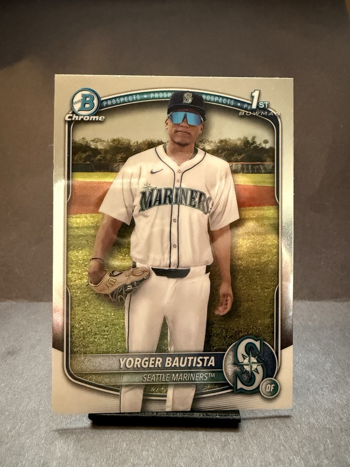 2025 Bowman Chrome #BCP-194 Yorger Bautista Base 1st Bowman Seattle Mariners