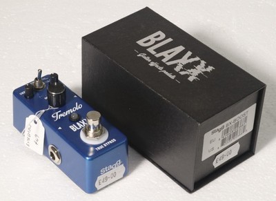 Blaxx by Stagg BX-Tremolo Gitarreneffekte FX Tremolo Pedal